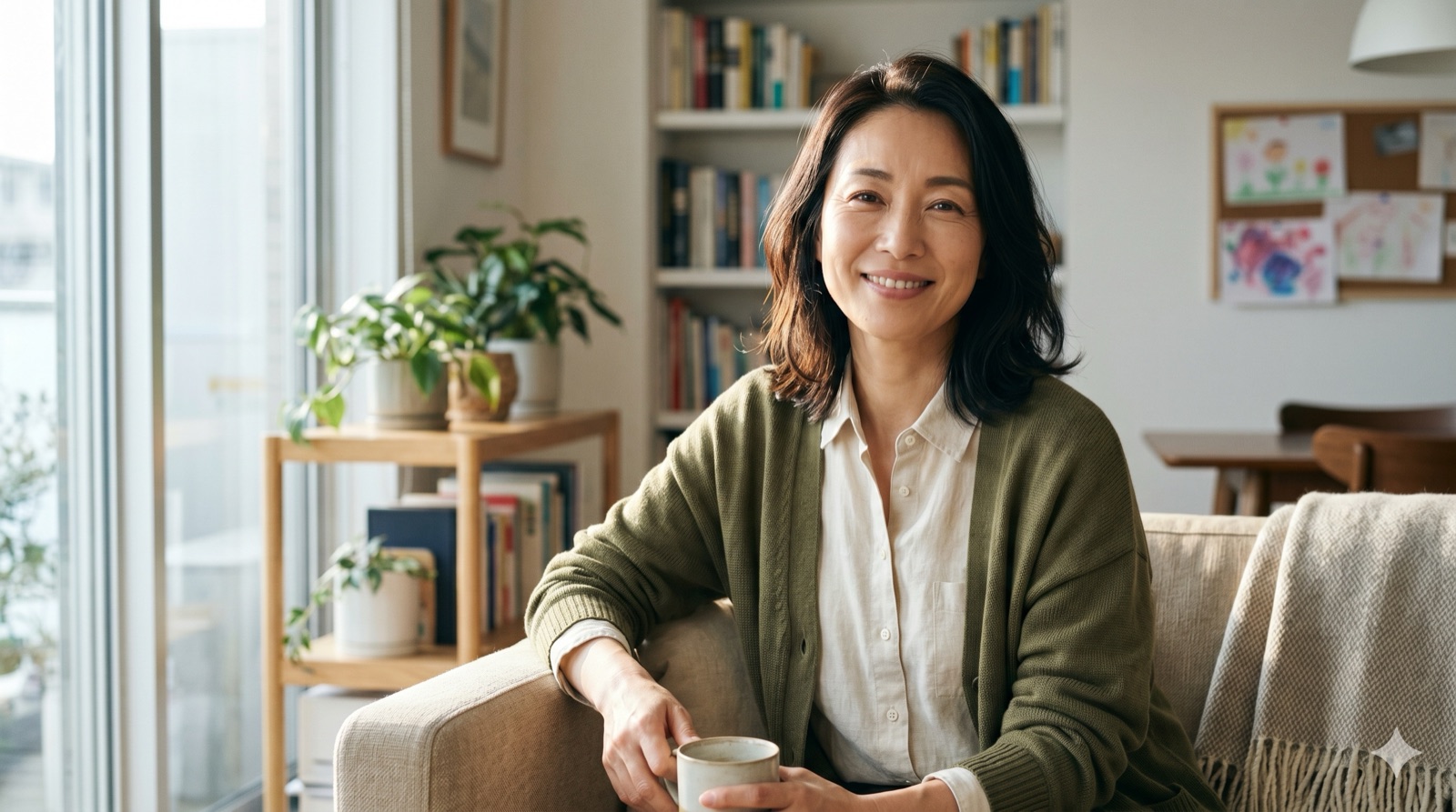 学びを暮らしに取り入れる女性